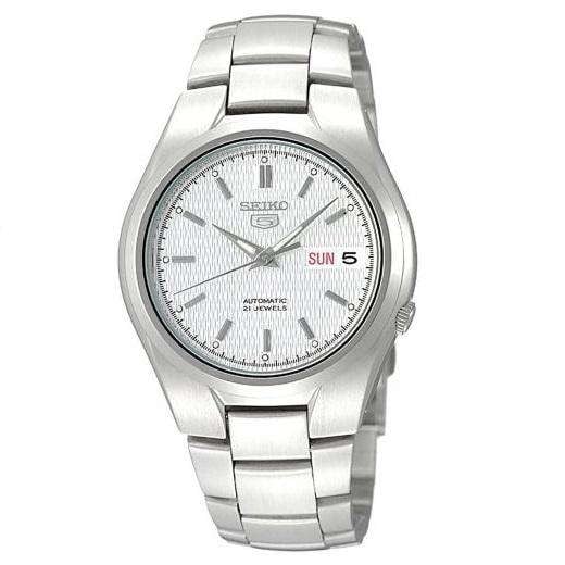 Seiko 5 Sports Automatic White Dial Watch - SNK601K1