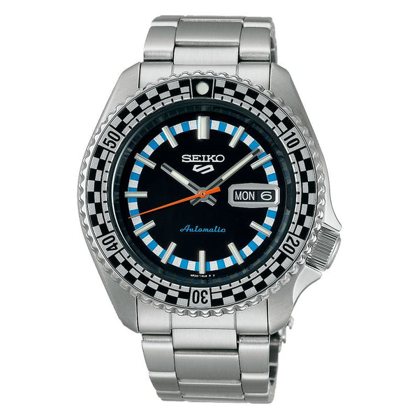 Seiko 5 Sports Black & White Checker Flag Special Edition - SRPK67K1