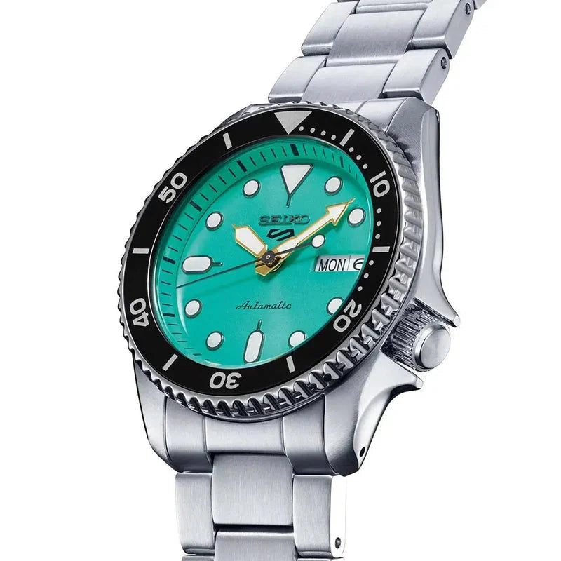 Seiko 5 Sports SKX Midi Teal Watch - SRPK33K1