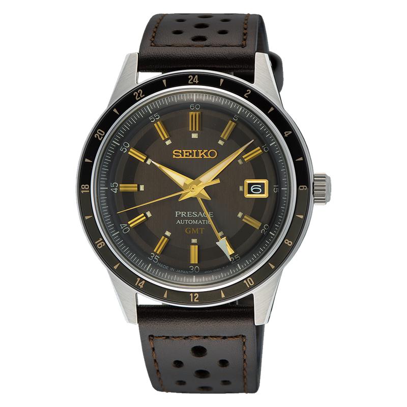 Seiko Presage Fume Style 60s Road Trip GMT