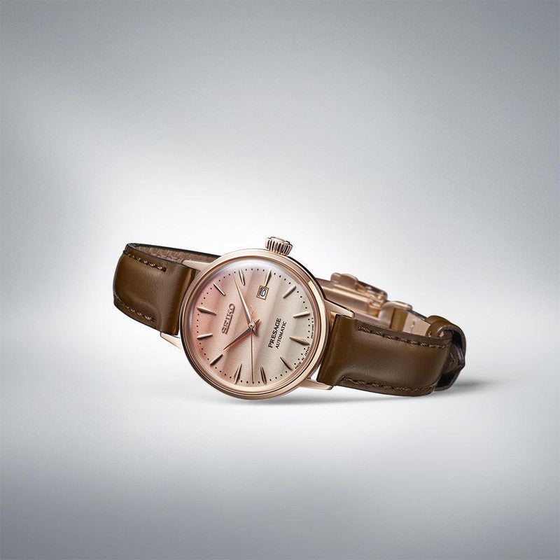 Seiko Presage Pinky Twilight Cocktail Time Limited Edition - SRE014J1