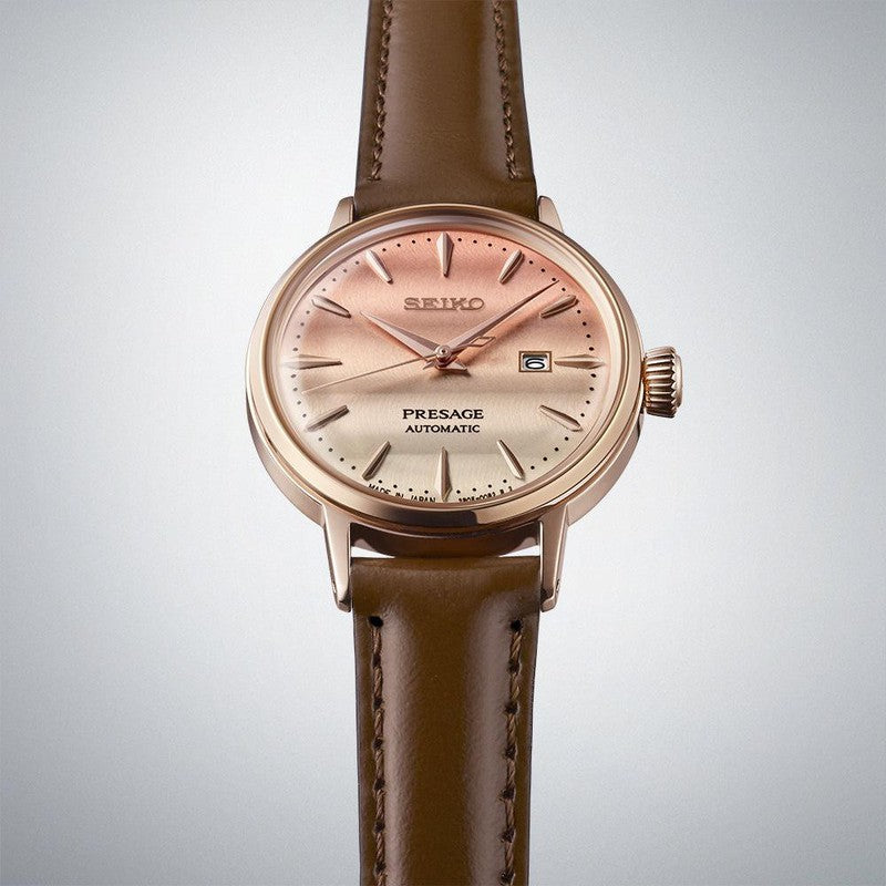 Seiko Presage Pinky Twilight Cocktail Time Limited Edition - SRE014J1