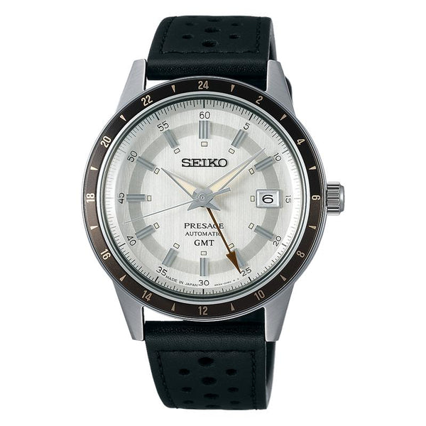 Seiko Presage Stone Style 60s Road Trip GMT