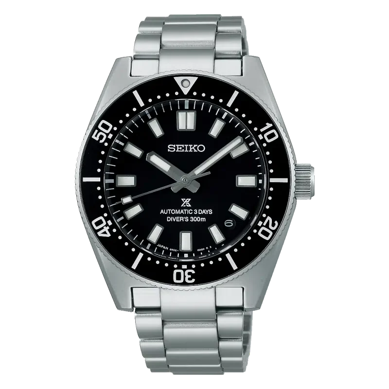 Seiko Prospex 1965 Heritage Divers 3-day 300m in Cove Black - SPB453J1