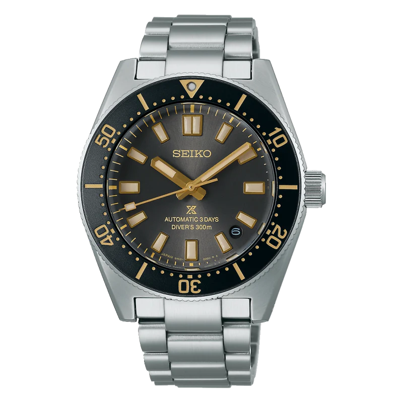 Seiko Prospex 1965 Heritage Divers 3-day 300m in Tide Grey 100th Anniversary of Seiko Special Edition