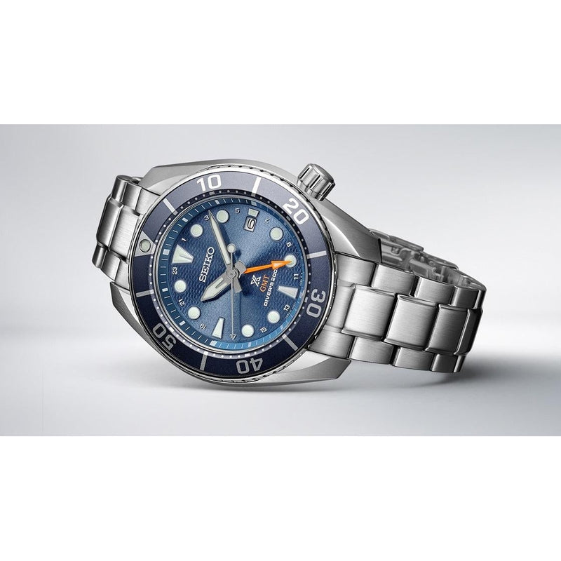 Seiko Prospex Aqua SUMO Solar GMT Diver Watch - SFK001J1