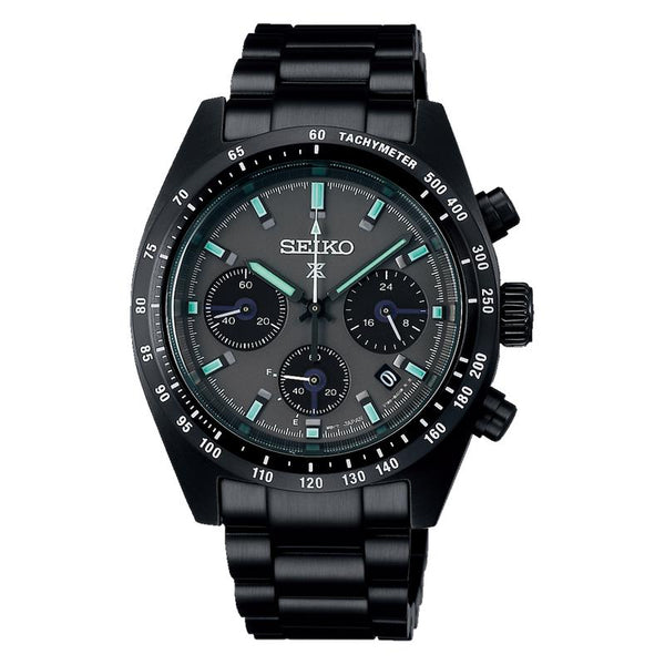 Seiko Prospex Black Series Night Speedtimer Solar Chronograph