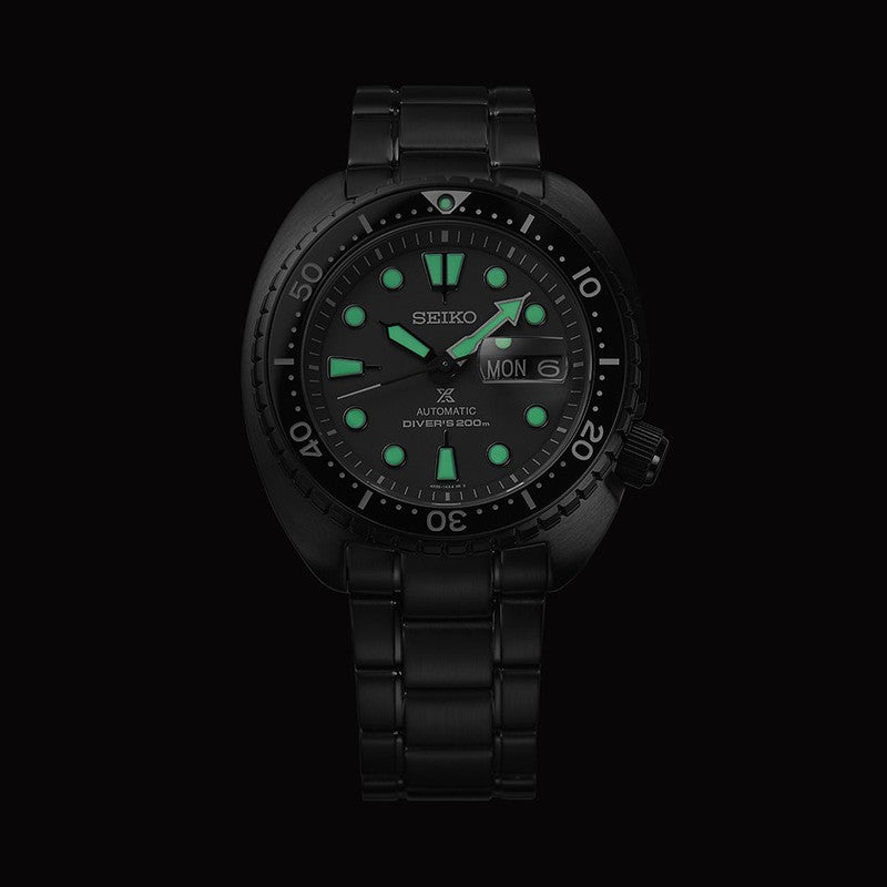 Seiko Prospex Black Series Night Vision Turtle Diver - SRPK43K1