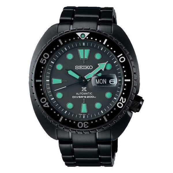 Seiko Prospex Black Series Night Vision Turtle Diver - SRPK43K1