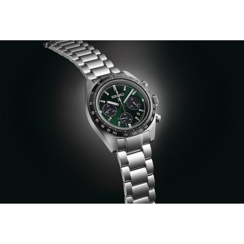 Seiko Prospex Deep Green Speedtimer Solar Chronograph - SSC933P1