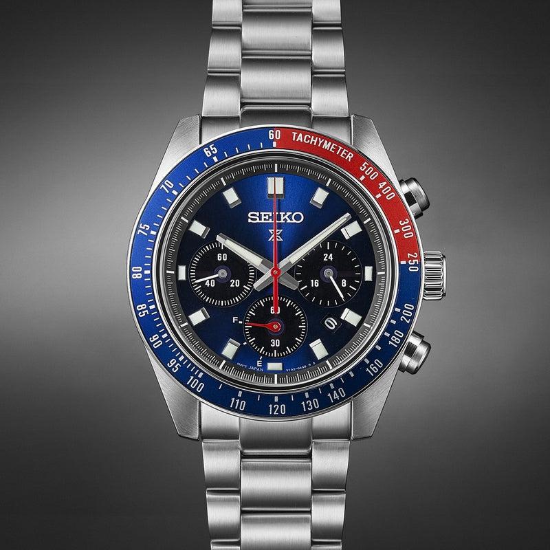 Seiko Prospex Speedtimer Go Large Solar Chronograph Watch - SSC913P1