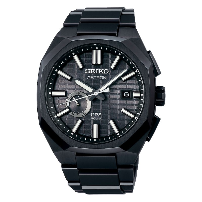 Seiko Astron GPS Solar 'Jet Black' Crystal Box