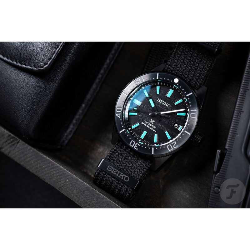 Seiko Prospex `The Black Series` Limited Edition 1965 Divers Modern Re-Interpretation Watch - SLA067J1