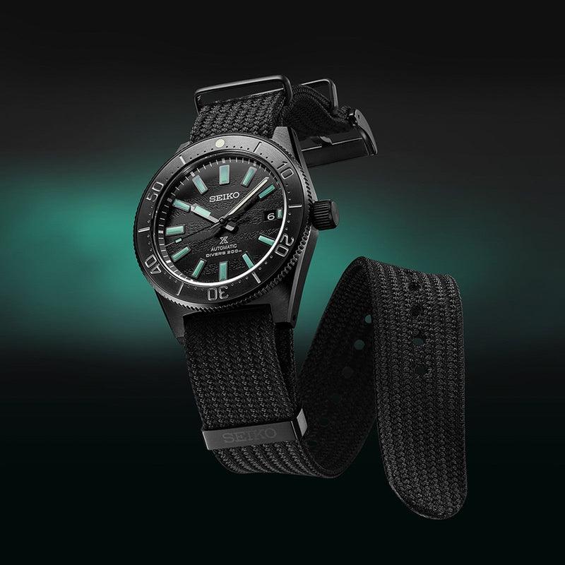 Seiko Prospex `The Black Series` Limited Edition 1965 Divers Modern Re-Interpretation Watch - SLA067J1